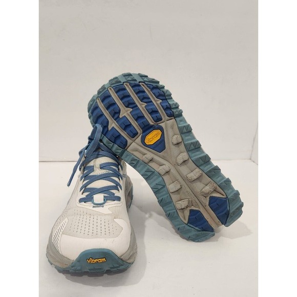 ALTRA Olympus 5 Running Hiking Shoe, White/Blue, Womens 8.5 - Picture 9 of 12
